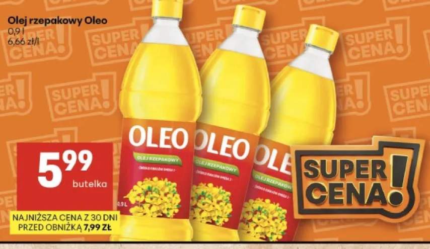 Olej rzepakowy Oleo