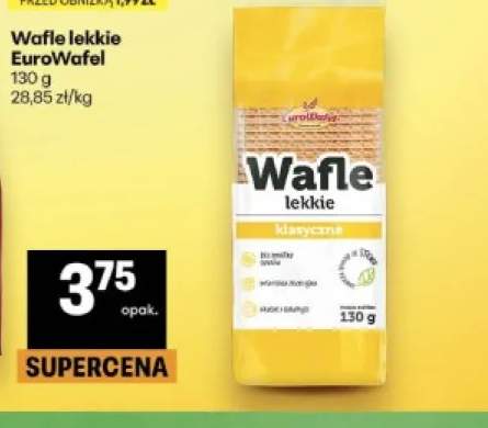 Wafle lekkie klasyczne EuroWafel