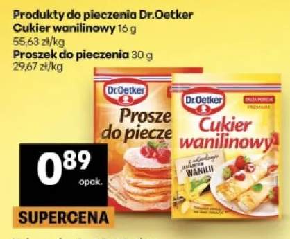 Cukier wanilinowy Dr. Oetker +1 wariant