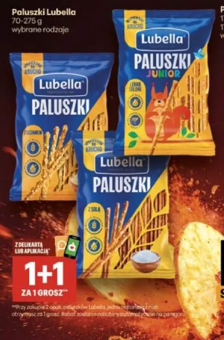Paluszki Lubella z sezamem +2 warianty