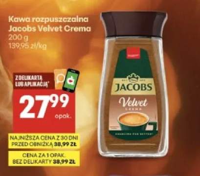 Kawa rozpuszczalna Jacobs Velvet Crema
