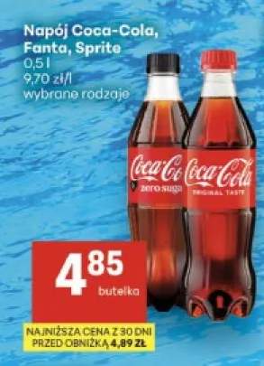 Napój gazowany Coca-Cola +2 warianty