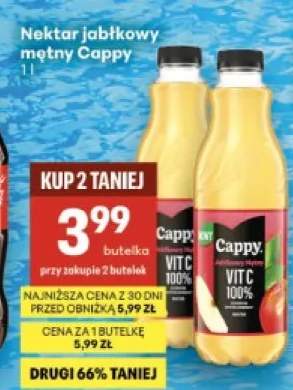 Nektar jabłkowy mętny Cappy