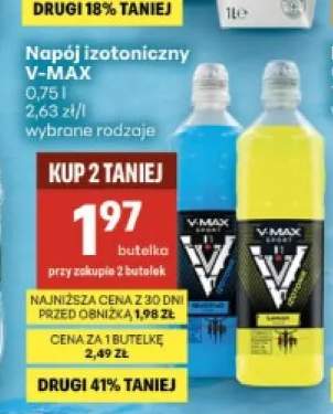 Napój izotoniczny V-MAX