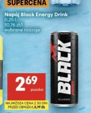 Napój Black Energy Drink