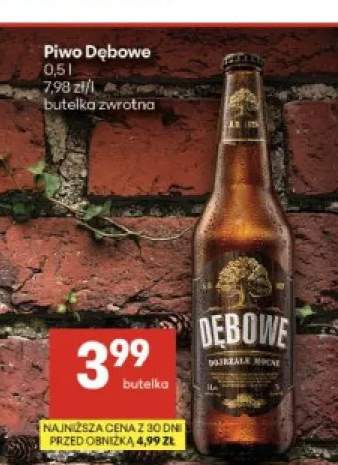 Piwo Dębowe Dojrzałe Mocne