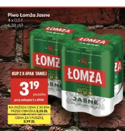 Piwo Łomża 4-pak