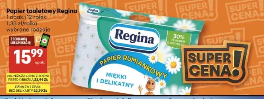 Papier toaletowy Regina