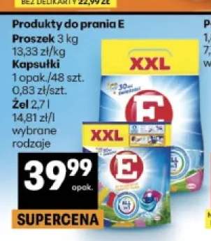 Proszek do prania E +2 warianty
