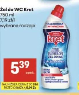 Żel do WC Kret