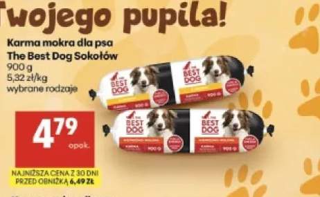 Karma mokra dla psa The Best Dog Sokołów