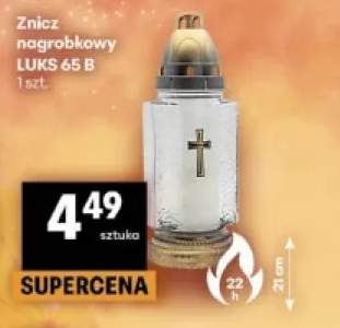 Znicz nagrobkowy Luks 65 B