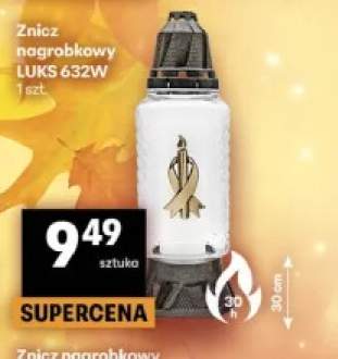 Znicz nagrobkowy Luks 632W
