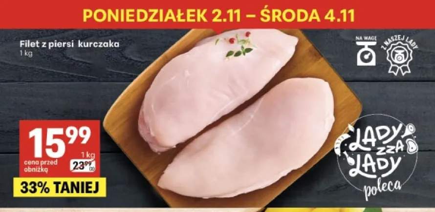 Filet z piersi kurczaka
