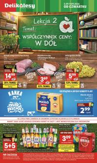 Okładka gazetki Delikatesy Centrum